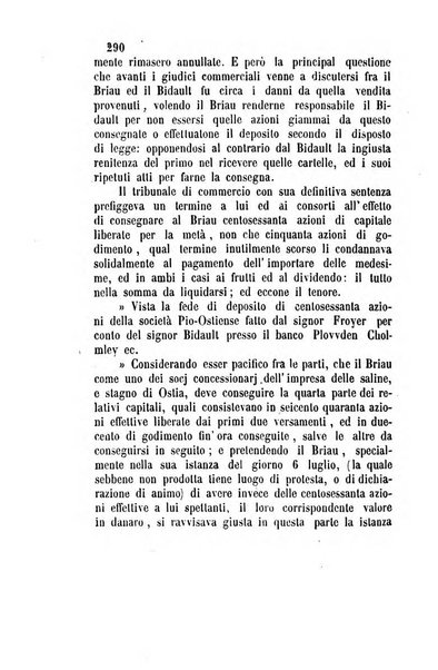 Giornale del Foro in cui si raccolgono le più importanti regiudicate dei supremi tribunali di Roma e dello Stato pontificio in materia civile