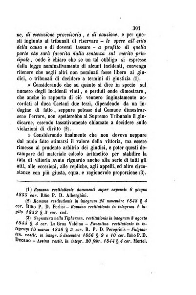 Giornale del Foro in cui si raccolgono le più importanti regiudicate dei supremi tribunali di Roma e dello Stato pontificio in materia civile