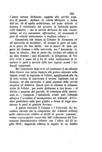 Giornale del Foro in cui si raccolgono le più importanti regiudicate dei supremi tribunali di Roma e dello Stato pontificio in materia civile