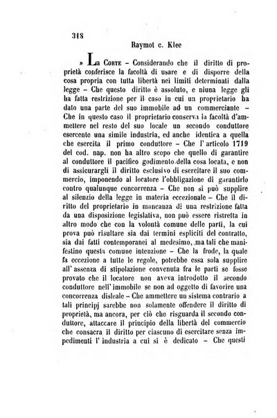 Giornale del Foro in cui si raccolgono le più importanti regiudicate dei supremi tribunali di Roma e dello Stato pontificio in materia civile