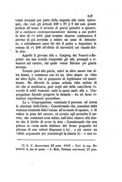 Giornale del Foro in cui si raccolgono le più importanti regiudicate dei supremi tribunali di Roma e dello Stato pontificio in materia civile