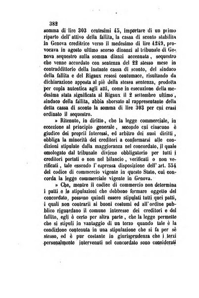 Giornale del Foro in cui si raccolgono le più importanti regiudicate dei supremi tribunali di Roma e dello Stato pontificio in materia civile