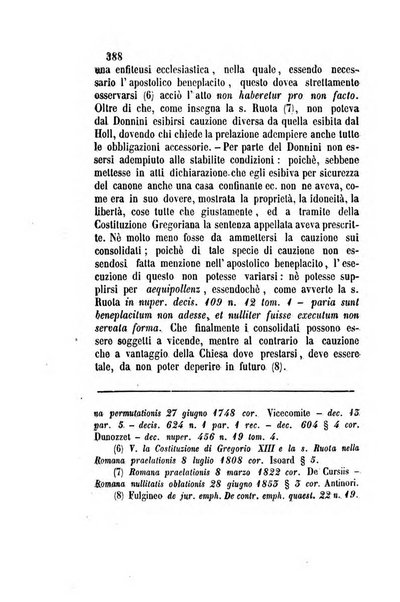 Giornale del Foro in cui si raccolgono le più importanti regiudicate dei supremi tribunali di Roma e dello Stato pontificio in materia civile