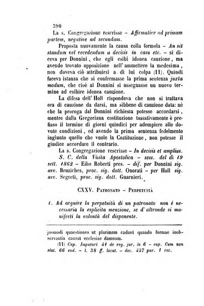 Giornale del Foro in cui si raccolgono le più importanti regiudicate dei supremi tribunali di Roma e dello Stato pontificio in materia civile