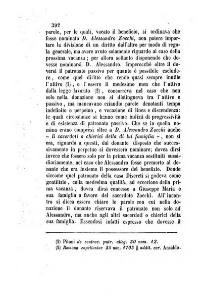 Giornale del Foro in cui si raccolgono le più importanti regiudicate dei supremi tribunali di Roma e dello Stato pontificio in materia civile