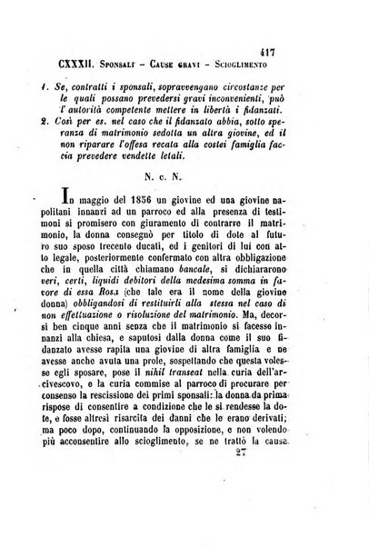 Giornale del Foro in cui si raccolgono le più importanti regiudicate dei supremi tribunali di Roma e dello Stato pontificio in materia civile