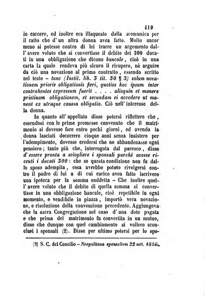 Giornale del Foro in cui si raccolgono le più importanti regiudicate dei supremi tribunali di Roma e dello Stato pontificio in materia civile