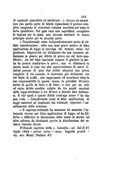 Giornale del Foro in cui si raccolgono le più importanti regiudicate dei supremi tribunali di Roma e dello Stato pontificio in materia civile