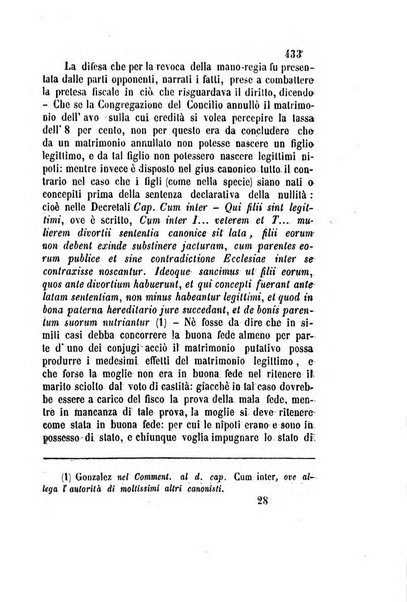 Giornale del Foro in cui si raccolgono le più importanti regiudicate dei supremi tribunali di Roma e dello Stato pontificio in materia civile