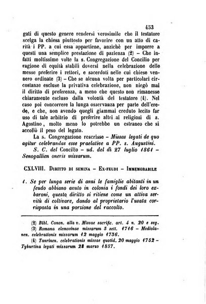 Giornale del Foro in cui si raccolgono le più importanti regiudicate dei supremi tribunali di Roma e dello Stato pontificio in materia civile