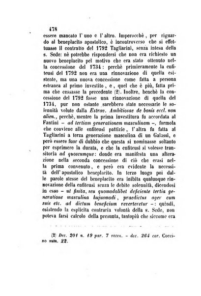 Giornale del Foro in cui si raccolgono le più importanti regiudicate dei supremi tribunali di Roma e dello Stato pontificio in materia civile