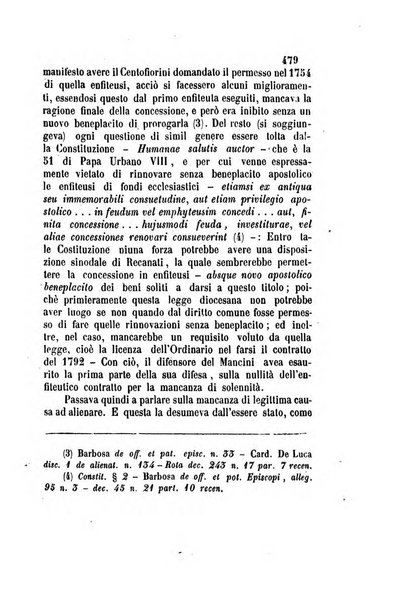 Giornale del Foro in cui si raccolgono le più importanti regiudicate dei supremi tribunali di Roma e dello Stato pontificio in materia civile