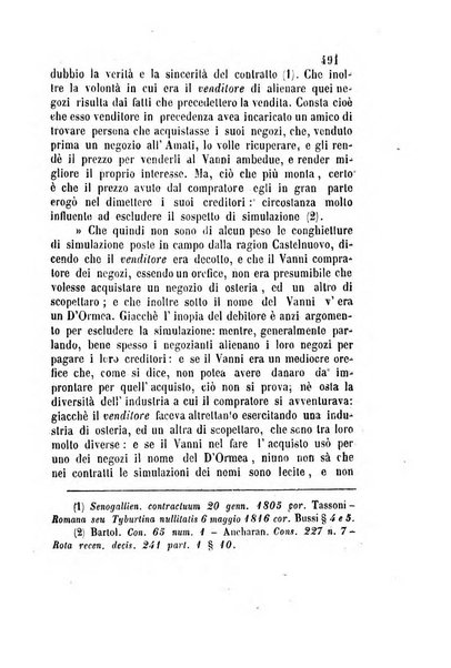 Giornale del Foro in cui si raccolgono le più importanti regiudicate dei supremi tribunali di Roma e dello Stato pontificio in materia civile