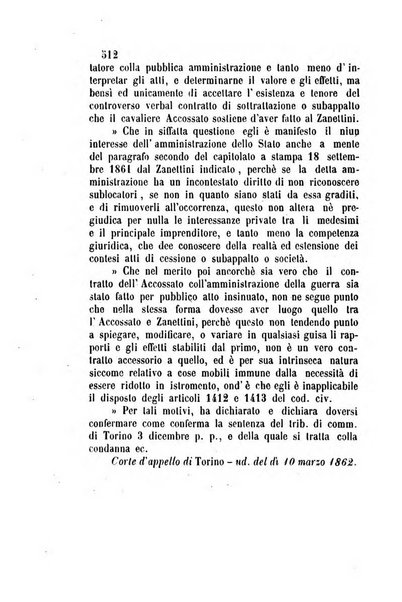 Giornale del Foro in cui si raccolgono le più importanti regiudicate dei supremi tribunali di Roma e dello Stato pontificio in materia civile