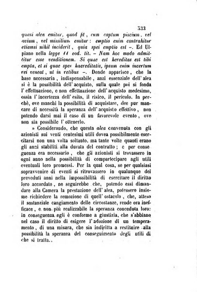 Giornale del Foro in cui si raccolgono le più importanti regiudicate dei supremi tribunali di Roma e dello Stato pontificio in materia civile