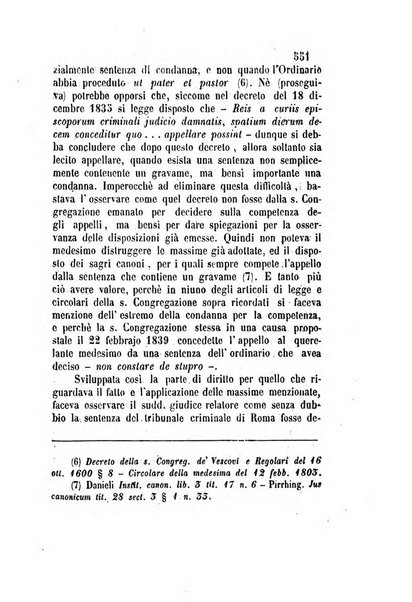 Giornale del Foro in cui si raccolgono le più importanti regiudicate dei supremi tribunali di Roma e dello Stato pontificio in materia civile