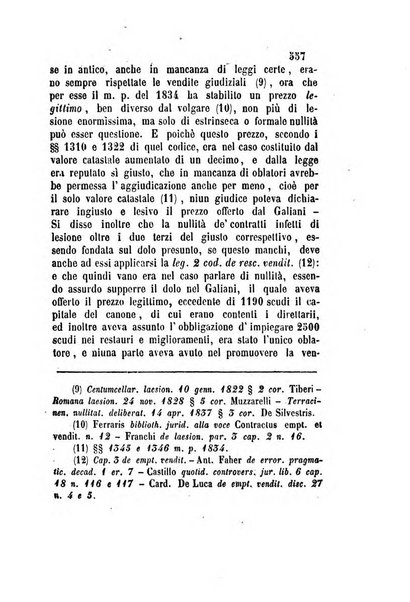 Giornale del Foro in cui si raccolgono le più importanti regiudicate dei supremi tribunali di Roma e dello Stato pontificio in materia civile