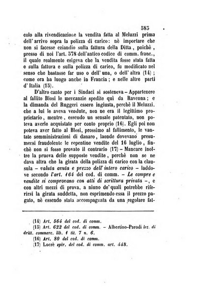 Giornale del Foro in cui si raccolgono le più importanti regiudicate dei supremi tribunali di Roma e dello Stato pontificio in materia civile