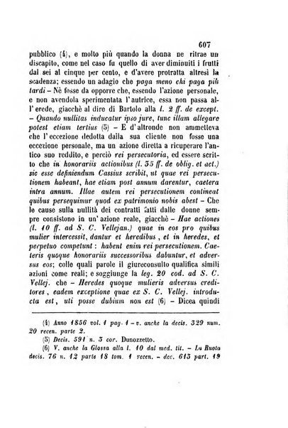 Giornale del Foro in cui si raccolgono le più importanti regiudicate dei supremi tribunali di Roma e dello Stato pontificio in materia civile