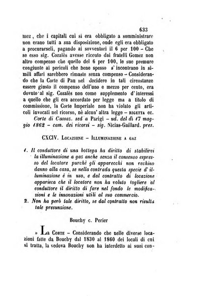 Giornale del Foro in cui si raccolgono le più importanti regiudicate dei supremi tribunali di Roma e dello Stato pontificio in materia civile