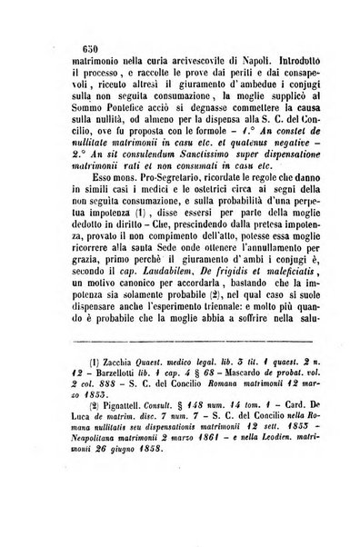 Giornale del Foro in cui si raccolgono le più importanti regiudicate dei supremi tribunali di Roma e dello Stato pontificio in materia civile