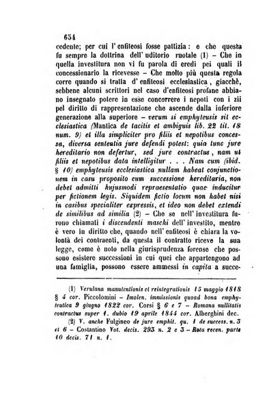 Giornale del Foro in cui si raccolgono le più importanti regiudicate dei supremi tribunali di Roma e dello Stato pontificio in materia civile