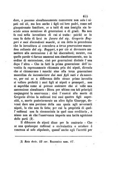 Giornale del Foro in cui si raccolgono le più importanti regiudicate dei supremi tribunali di Roma e dello Stato pontificio in materia civile