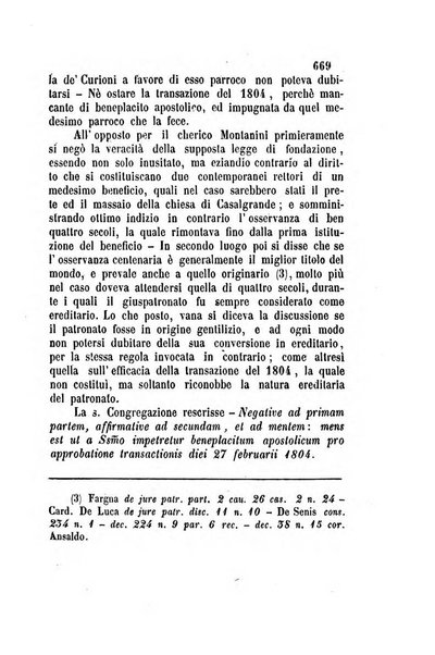 Giornale del Foro in cui si raccolgono le più importanti regiudicate dei supremi tribunali di Roma e dello Stato pontificio in materia civile