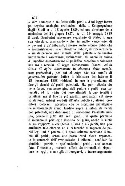 Giornale del Foro in cui si raccolgono le più importanti regiudicate dei supremi tribunali di Roma e dello Stato pontificio in materia civile