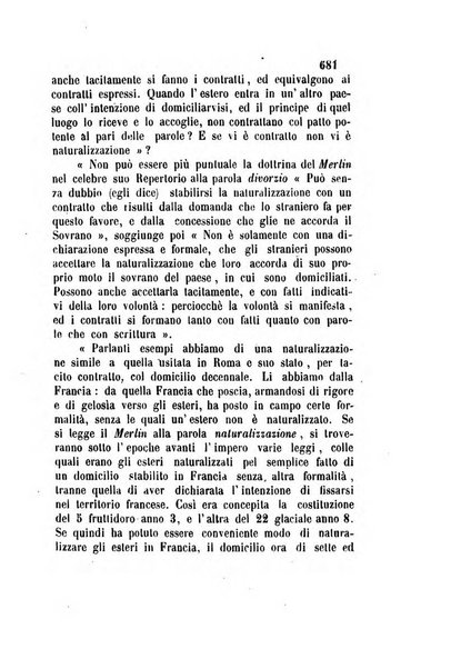 Giornale del Foro in cui si raccolgono le più importanti regiudicate dei supremi tribunali di Roma e dello Stato pontificio in materia civile