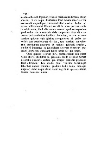 Giornale del Foro in cui si raccolgono le più importanti regiudicate dei supremi tribunali di Roma e dello Stato pontificio in materia civile