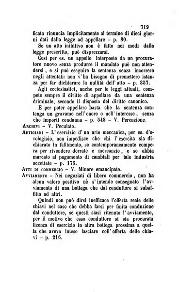 Giornale del Foro in cui si raccolgono le più importanti regiudicate dei supremi tribunali di Roma e dello Stato pontificio in materia civile