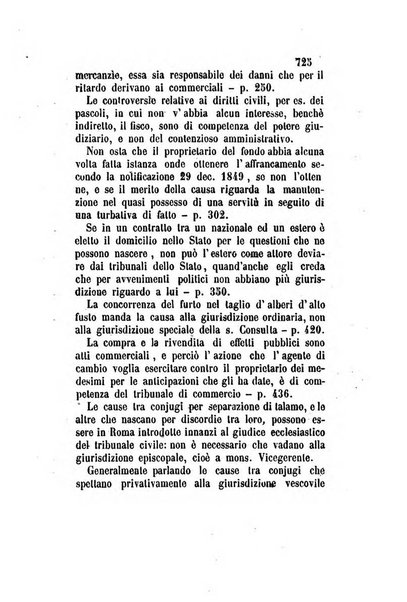 Giornale del Foro in cui si raccolgono le più importanti regiudicate dei supremi tribunali di Roma e dello Stato pontificio in materia civile