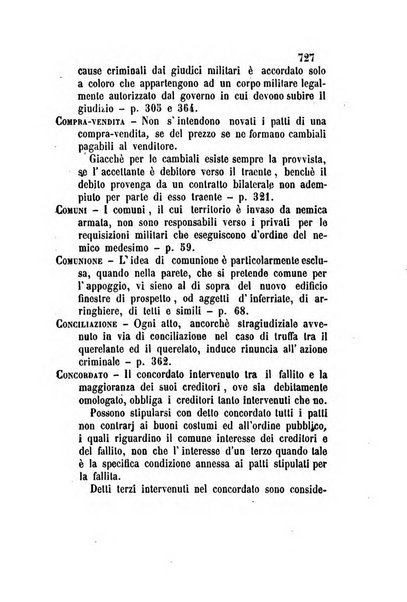 Giornale del Foro in cui si raccolgono le più importanti regiudicate dei supremi tribunali di Roma e dello Stato pontificio in materia civile