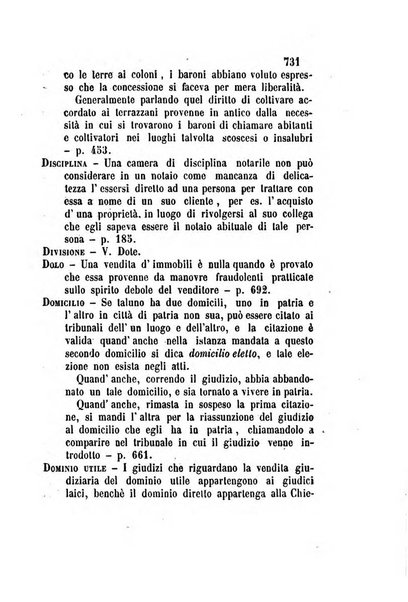 Giornale del Foro in cui si raccolgono le più importanti regiudicate dei supremi tribunali di Roma e dello Stato pontificio in materia civile