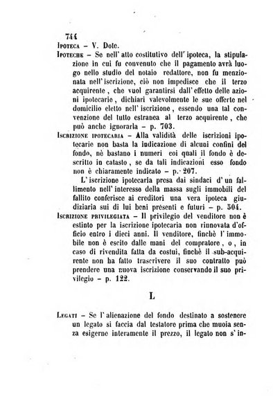 Giornale del Foro in cui si raccolgono le più importanti regiudicate dei supremi tribunali di Roma e dello Stato pontificio in materia civile