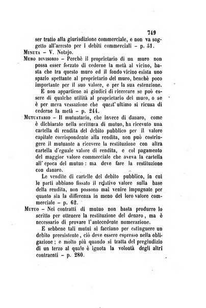 Giornale del Foro in cui si raccolgono le più importanti regiudicate dei supremi tribunali di Roma e dello Stato pontificio in materia civile