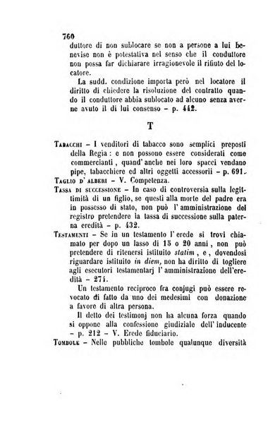 Giornale del Foro in cui si raccolgono le più importanti regiudicate dei supremi tribunali di Roma e dello Stato pontificio in materia civile