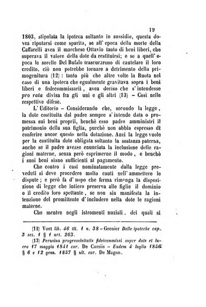 Giornale del Foro in cui si raccolgono le più importanti regiudicate dei supremi tribunali di Roma e dello Stato pontificio in materia civile