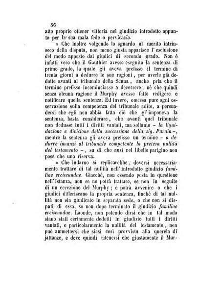 Giornale del Foro in cui si raccolgono le più importanti regiudicate dei supremi tribunali di Roma e dello Stato pontificio in materia civile