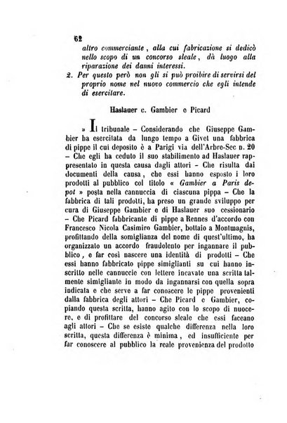 Giornale del Foro in cui si raccolgono le più importanti regiudicate dei supremi tribunali di Roma e dello Stato pontificio in materia civile