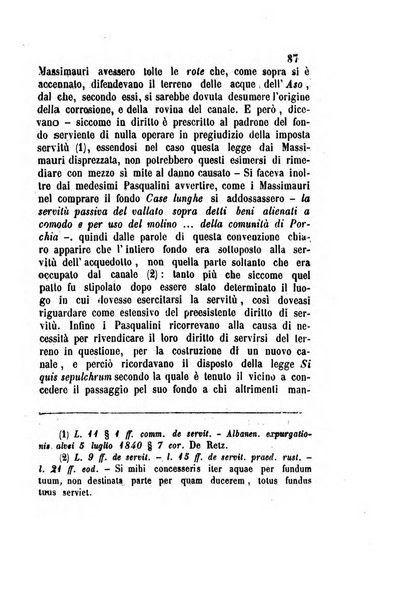 Giornale del Foro in cui si raccolgono le più importanti regiudicate dei supremi tribunali di Roma e dello Stato pontificio in materia civile