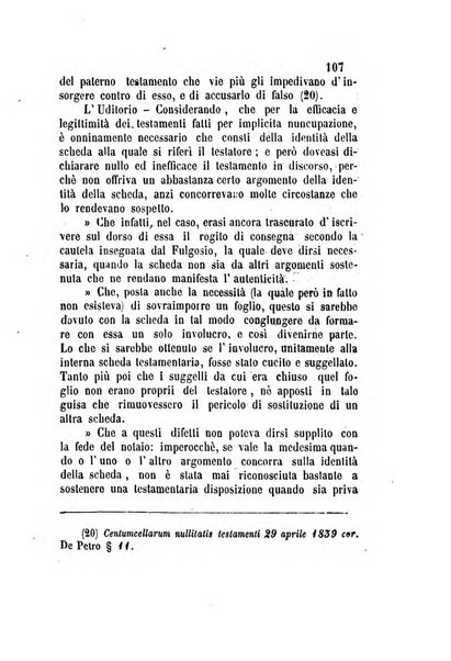 Giornale del Foro in cui si raccolgono le più importanti regiudicate dei supremi tribunali di Roma e dello Stato pontificio in materia civile