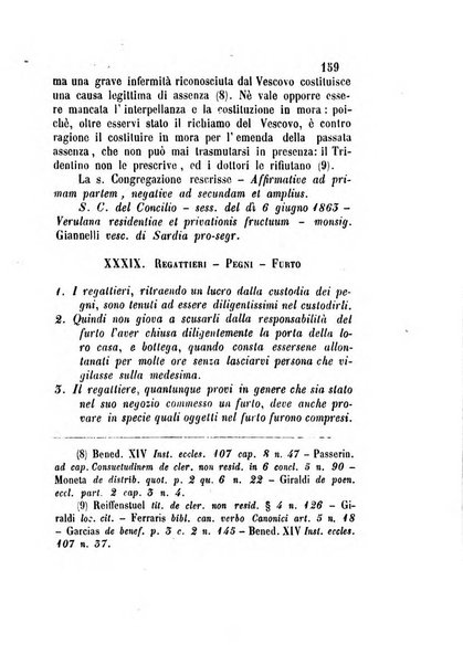 Giornale del Foro in cui si raccolgono le più importanti regiudicate dei supremi tribunali di Roma e dello Stato pontificio in materia civile