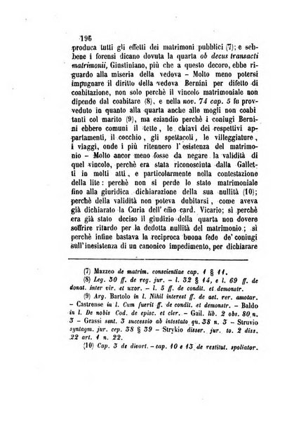 Giornale del Foro in cui si raccolgono le più importanti regiudicate dei supremi tribunali di Roma e dello Stato pontificio in materia civile