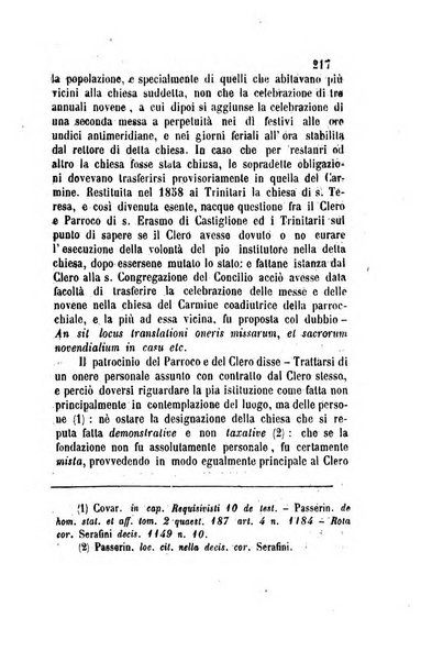 Giornale del Foro in cui si raccolgono le più importanti regiudicate dei supremi tribunali di Roma e dello Stato pontificio in materia civile