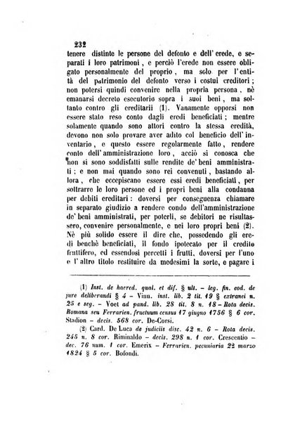 Giornale del Foro in cui si raccolgono le più importanti regiudicate dei supremi tribunali di Roma e dello Stato pontificio in materia civile