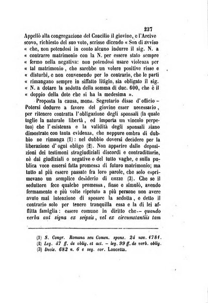 Giornale del Foro in cui si raccolgono le più importanti regiudicate dei supremi tribunali di Roma e dello Stato pontificio in materia civile