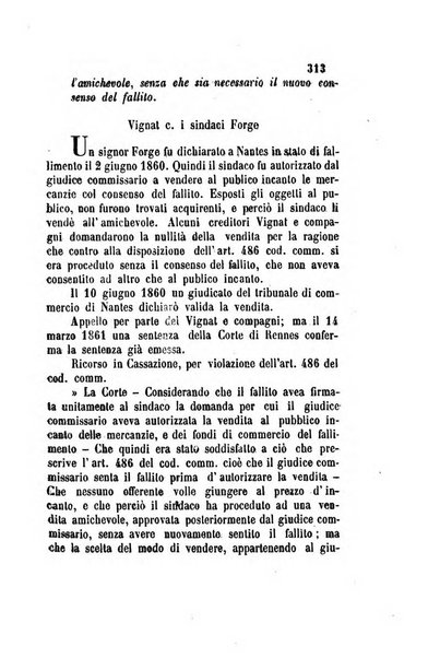 Giornale del Foro in cui si raccolgono le più importanti regiudicate dei supremi tribunali di Roma e dello Stato pontificio in materia civile