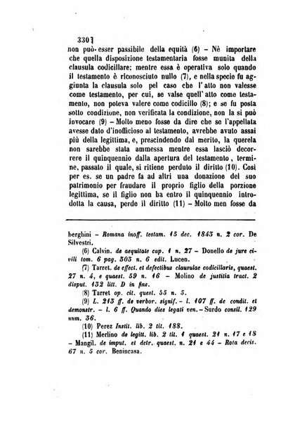 Giornale del Foro in cui si raccolgono le più importanti regiudicate dei supremi tribunali di Roma e dello Stato pontificio in materia civile